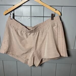 Adidas Women's Athletic All Purpose Shorts Beige Size XL NEW